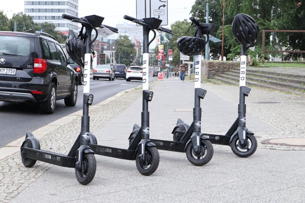 Neue E-Roller Flotte für Frankfurt (Oder) wurde vorgestellt.